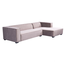 Grey Fabric Upholstered Home Living Room Sectional Furniture Modern Modular Couch For Sale